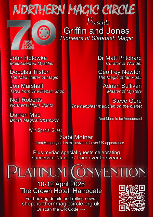 NMC Convention 2026 flyer Flyer detailing the artists appearing at the convention